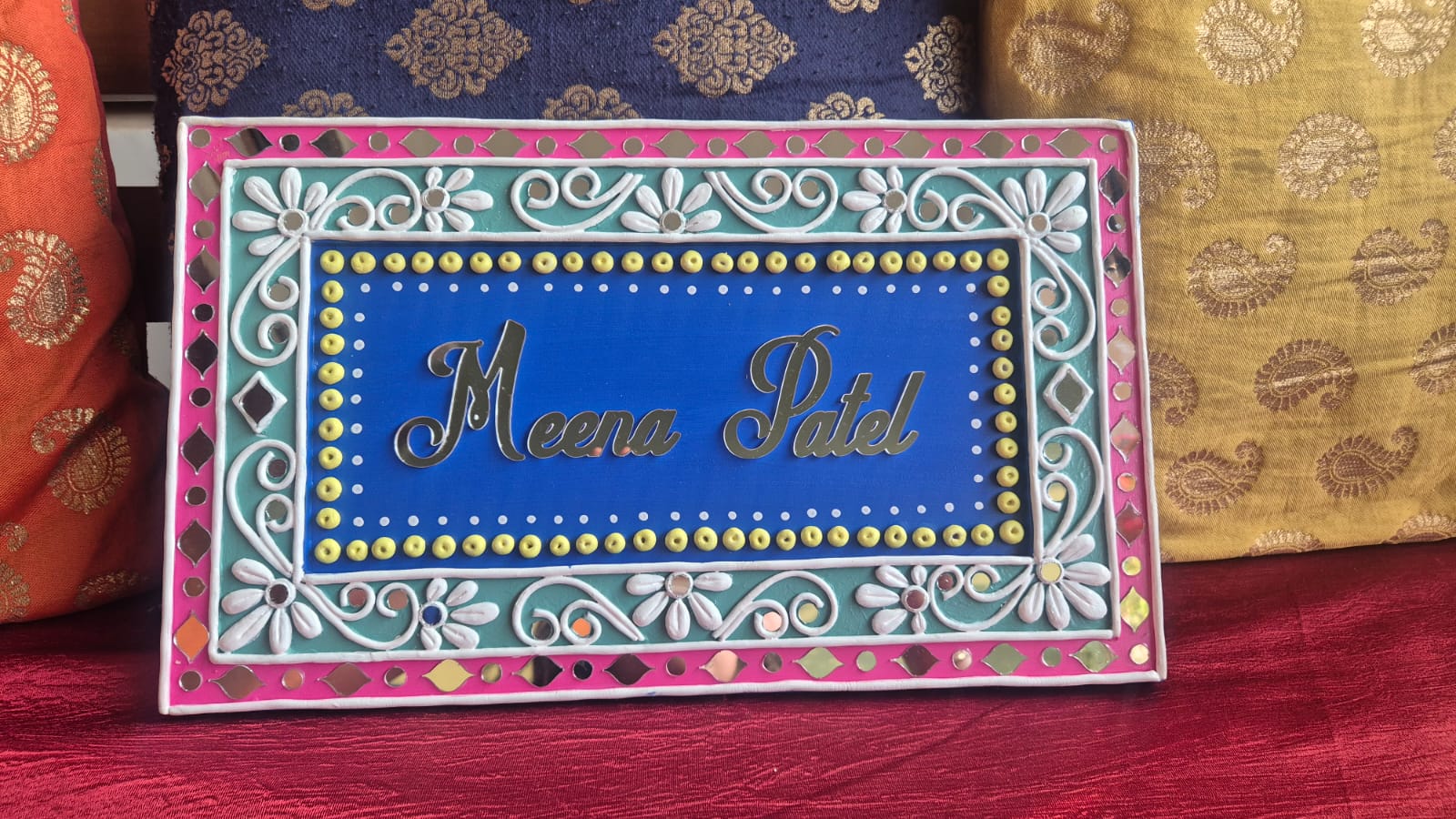 Meena Patel Name Plate